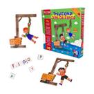 Jogo Infantil Tradicional da Forca Brinquedo Educativo Madeira Bate Bumbo 7 anos