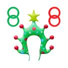 Jogo Inflável De Argolas Para Árvore De Natal Com Tiara, Para Família, Crianças E Adultos, Diversão