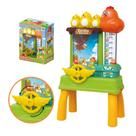 Jogo interativo luz e som galinha pega bolinha - dm toys