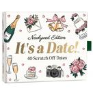 Jogo It's a Date! Edição Recém-Casados com 40 Cartões para Raspar