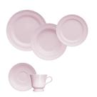Jogo Jantar Chá 20 Peças Cottage Rosa Germer Porcelanas