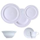 Jogo Jantar Chá 24 Peças C/ Bowl Cottage Porcelana Germer 4 Lugares