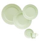 Jogo Jantar Chá 30 Peças Verde Menta Tassel Germer Porcelana