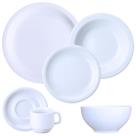 Jogo Jantar Chá C/ Bowl 24 Peças Protel Porcelana Schmidt 4 Lugares