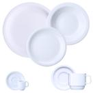 Jogo Jantar Chá E Café 56 Peças Protel Porcelana 8 Pessoas Jogo Jantar Chá E Café 56 Peças Protel Porcelana 8 Pessoas