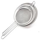 Jogo Kit 3 Peneira Coador Utensílio Cozinha Aço Inox P M G Dolce Home