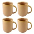 Jogo Kit 4 Canecas Xicaras de Chá Café 330ml Cerâmica Sotille Jogo Kit 4 Canecas Xicaras de Chá Café 330ml Cerâmica Sotille