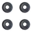 Jogo Kit 4 Pneus Para Skate Eletrico 4.10/3.50x4 + 4 camaras