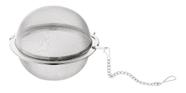 Jogo Kit 5 Infusor Inox Para Chá Mini Peneira Coador Ervas