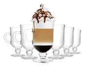 Jogo Kit 6 Canecas Xícara Nespresso Vidro Café Capuccino