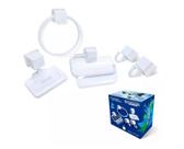 Jogo Kit Acessórios Para Banheiro 5 Peças Arqplast