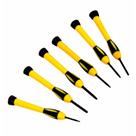 Jogo Kit Chave Torx De Precisão Com 6 Peças T5-t10 - Eda