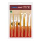 Jogo Kit Churrasco Tramontina 12 Peças Pampa Dynamic Madeira