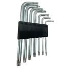 Jogo Kit De Chave Torx Tipo L 7 Peças Profissional