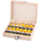 Jogo Kit De Fresa Para Madeira Com 12 Peças Vonder Jogo Kit De Fresa Para Madeira Com 12 Peças Vonder