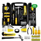 Jogo Kit Ferramentas 200 Peças com Maleta Completa Profissional Doméstica Reparo Simples Complexo