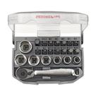 Jogo Kit Soquete Sextavado bits 1/4 Pol 23 peças Gedore Red R49005023