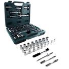 Jogo Kit Soquetes 32 Peças Aço Cromado Profissional Idea Cód.ID-2104K