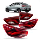 Jogo Lanterna Onix Sedan 2020 A 2024 Com Led Canto E TampaBR