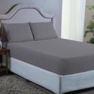 Jogo Lençol de Cama King 400 Fios 03 peças Tecido Macio Cama Box 30 Altura Jogo Lençol de Cama King 400 Fios 03 peças Tecido Macio Cama Box 30 Altura