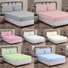 Jogo Lençol de Cama Queen 03 peças PREMIUM Percal 200 Fios 100% Algodão 30CM Altura