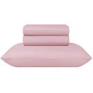 Jogo Lençol Microfibra Cama Queen Duplo Paco Milano Rosa