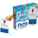 Jogo Lógica Educativo Tabuleiro Raciocínio Brinquedo Escolar
