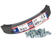 Jogo Lonas de Freio Fusca 1200 1300 Rodado 5 Furos FRAS-LE com 40 Rebites
