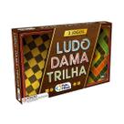 Jogo Ludo Dama Trilha 2801 Pais e Filhos