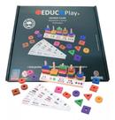 Jogo Madeira Educativo Pedagogico Somar Formas Geometricas Jogo Madeira Educativo Pedagogico Somar Formas Geometricas