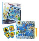 Jogo Magnetic Parking Espacial Labirinto Alfabético Braskit