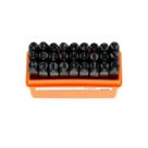Jogo Marcador Punção 27pcs Abcdario 8mm Letras