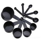 Jogo Medidor Plástico para Cozinha Bolos Tortas Doces 10 Peças