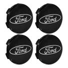 Jogo Meio Roda Porta Logo Scorro 56mm Emblema Resinado