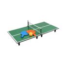 Jogo mini ping pong de mesa com rede e raquetes - multikids br2071