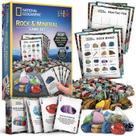 Jogo NATIONAL GEOGRAPHIC Rock Bingo com mais de 150 rochas e minerais
