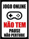 Jogo Online Nãp Tem Pause Placa Para Sala Gamer Streaming