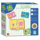 Jogo Opostos Be A Ba - 20 Peças - Nig Brinquedos