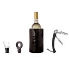 Jogo p/ vinho wine bar com 4 pcs em abs vacu vin
