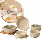 Jogo Panelas Cerâmica Antiaderente Indução E Gás Com Cabo Removível Linha Premium