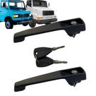 Jogo Par Maçaneta Externa Porta para Mercedes-Benz 709 / 710 / 1418 / 1618 / 1935 - Mesma Chave Jogo Par Maçaneta Externa Porta para Mercedes-Benz 709 / 710 / 1418 / 1618 / 1935 - Mesma Chave