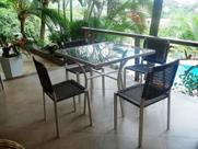 Jogo Para Área Externa, Jardim E Piscina Em Fibra Sintética