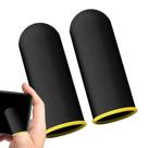 Jogo para celular Finger Sleeve 2PC de fibra de carbono respirável