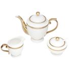 Jogo Para Chá Café Porcelana Wolff Paddy 3 Peças Jogo Para Chá Café Porcelana Wolff Paddy 3 Peças