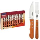 Jogo para churrasco 12 peças jumbo garfos e facas Tramontina Jogo para churrasco 12 peças jumbo garfos e facas Tramontina