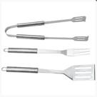 Jogo Para Churrasco Inox Com 3 Peças
