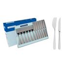Jogo Para Churrasco Tramontina Cosmos 12 Peças Em Aço Inox Com Acabamento Brilho E Fosco Jogo Para Churrasco Tramontina Cosmos 12 Peças Em Aço Inox Com Acabamento Brilho E Fosco