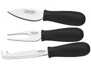 Jogo para Queijos Tramontina Harmoniza Inox Cabo Preto 3 Pçs Jogo para Queijos Tramontina Harmoniza Inox Cabo Preto 3 Pçs