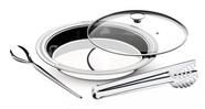 Jogo Para Servir Arroz E Massa 3pc Aço Inox Tramontina