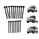 Jogo Parafuso Cabeçote Ford Transit 2.4 16v 2008 a 2011 - 74437 Jogo Parafuso Cabeçote Ford Transit 2.4 16v 2008 a 2011 - 74437